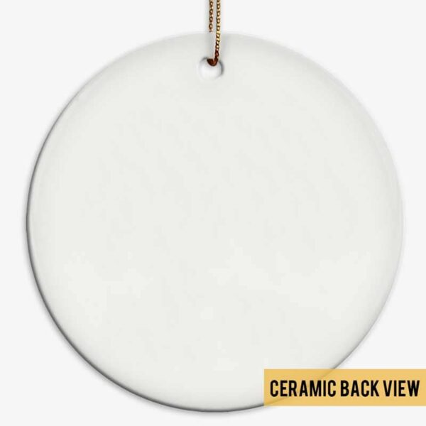 Ornament Butterflies Vase Moon Window Memorial Personalized Circle Ornament