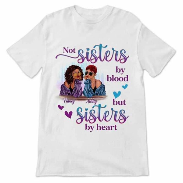 Apparel Blue And Purple Fashion Besties Personalized Shirt
