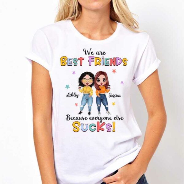 Apparel Colorful Crazy Doll Besties Personalized Shirt