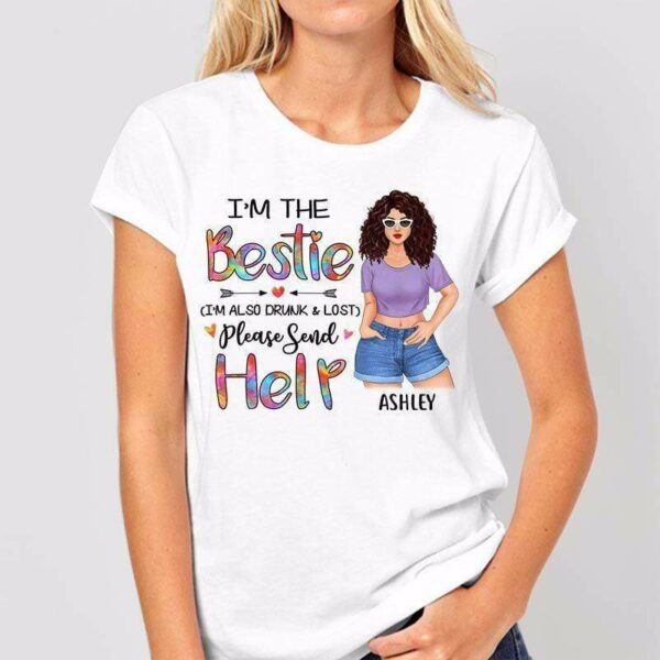 Apparel If Lost Or Drunk Sent Help Besties Personalized Shirt