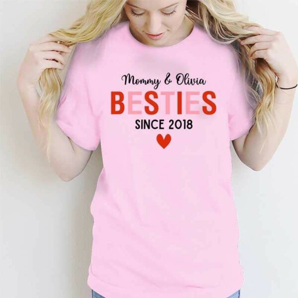 Apparel Mother & Kid Bestie Since Personalized Shirt