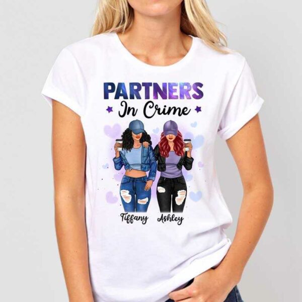 Apparel Partners In Crime Cool Besties Personalized Shirt