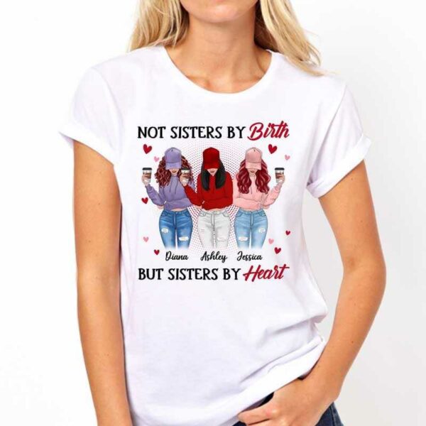 Apparel Sisters By Heart Personalized Shirt (3 Besties)