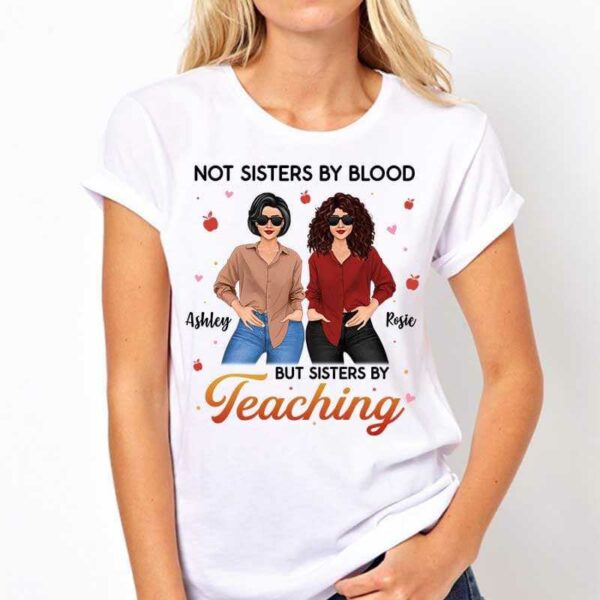 Apparel Teacher Besties Personalized Shirt