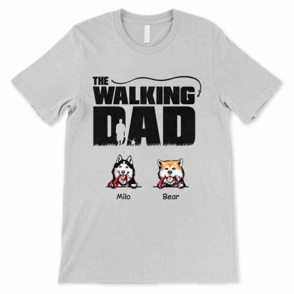 Apparel The Walking Dad Dog Personalized Shirt