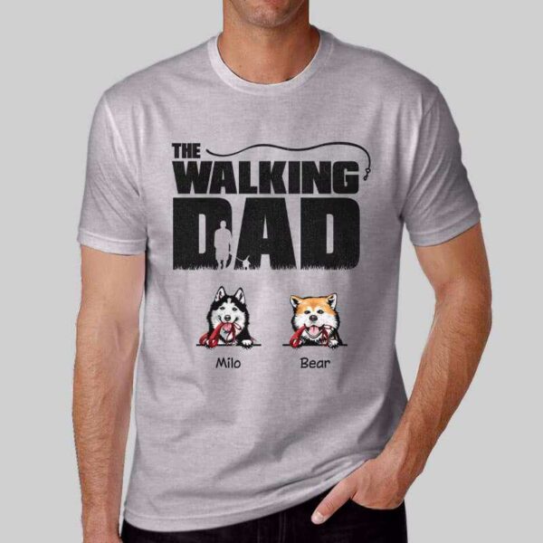 Apparel The Walking Dad Dog Personalized Shirt
