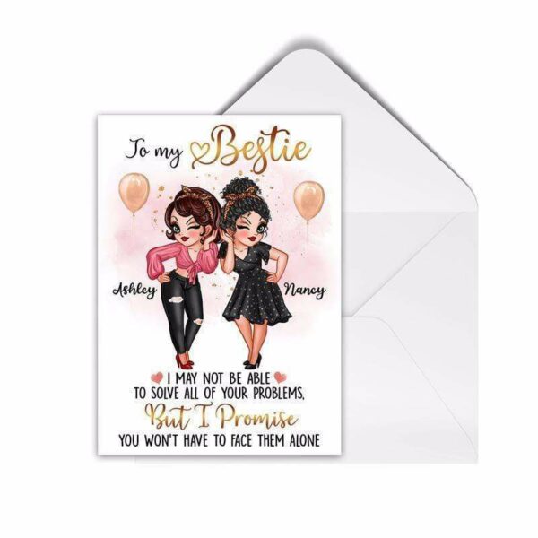 Cards To My Sassy Besties Personalized Cards