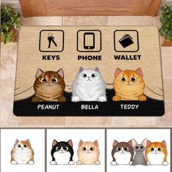 Doormat Funny Remind Cats Personalized Doormat 18x30