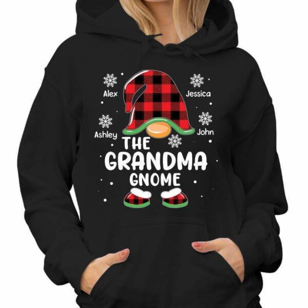 Hoodie & Sweatshirts Christmas Gnome Family Personalized Hoodie Sweatshirt