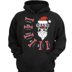 Hoodie & Sweatshirts Grandpaw Christmas Personalized Hoodie Sweatshirt Hoodie / Black Hoodie / S