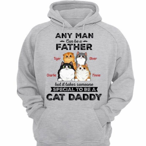 Hoodie & Sweatshirts It Takes Someone Special To Be Cat Daddy Fluffy Cats Personalized Hoodie Sweatshirt Hoodie / Ash Hoodie / S