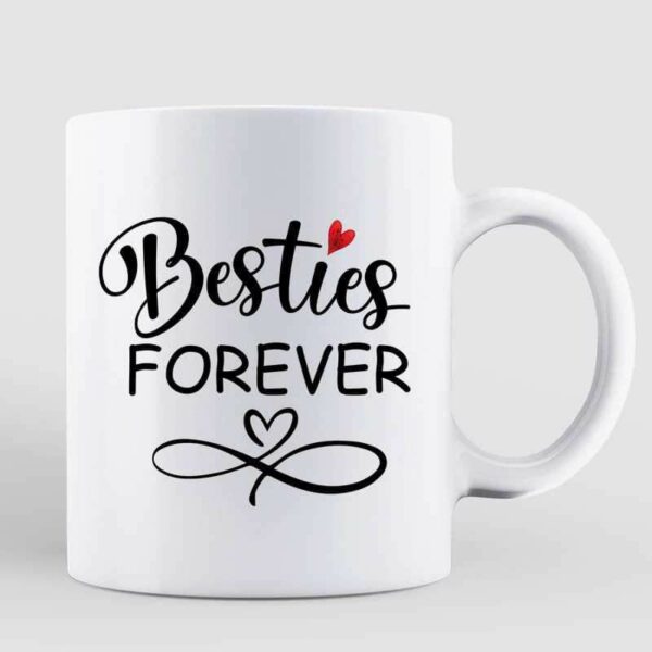 Mug Doll Besties Sisters Under Tree Fall Season Personalized Mug