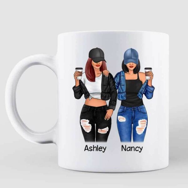 Mugs Cool Girls Besties Personalized Mug 11oz