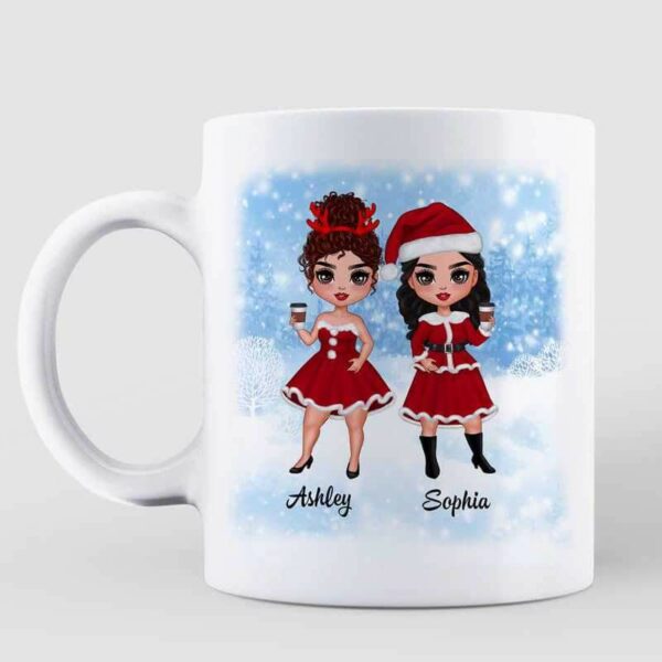 Mugs Doll Besties There Is No Greater Gift Christmas Personalized Mug