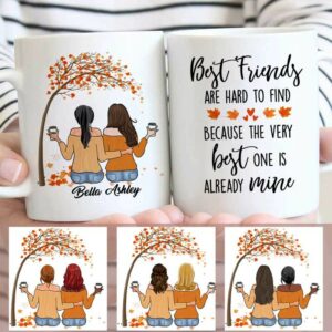 Mugs Fall Season To My Besties Personalized Coffee Mug 11oz
