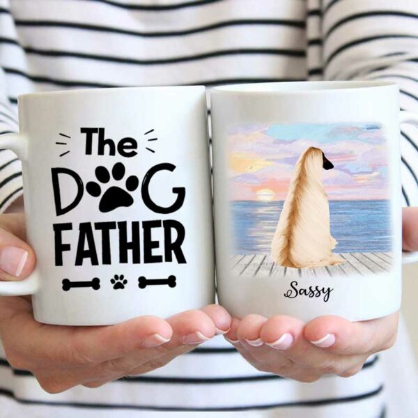 Mugs The Dog Father Personalized Dog Dad Coffee Mug 11oz