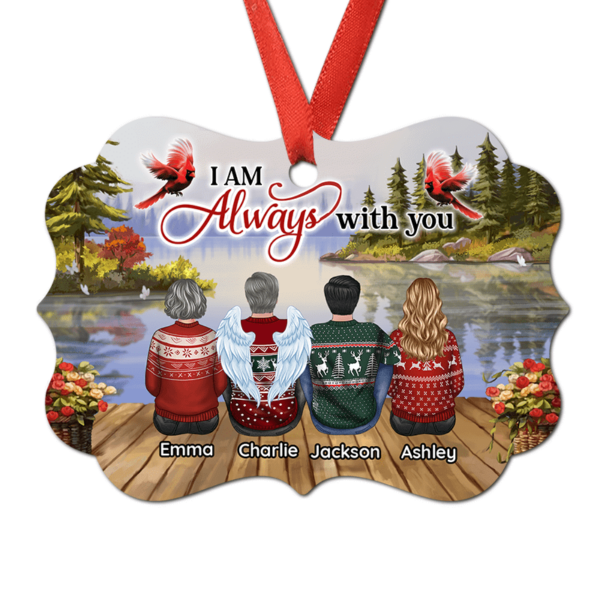 Ornament I‘m Always With You Lake View Memorial Personalized Christmas Ornament