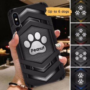 Phone Case Dogs Metallic Technology Pattern Personalized Phone Case IPHONE / 12 PRO MAX