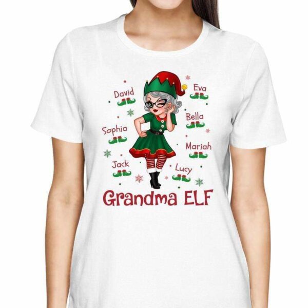T-Shirt Pretty Woman Grandma ELF Personalized Shirt