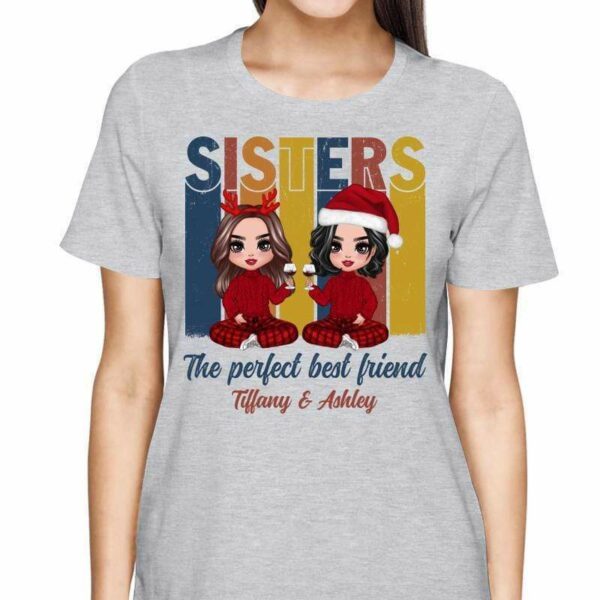 T-Shirt Retro Doll Sisters Personalized Shirt