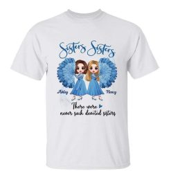 T-Shirt Sisters Sisters Doll Besties Christmas Personalized Shirt Classic Tee / White Classic Tee / S