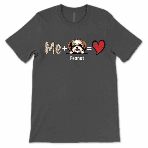 T-shirts Me And Dog Is Love Personalized Shirt