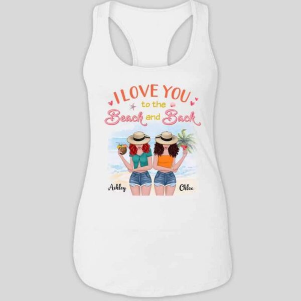 Tank top Beaches Booze And Besties Personalized Tank Top