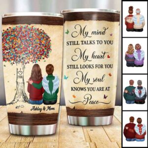 Tumbler You Are At Peace Family Memorial Personalized Tumbler 20oz